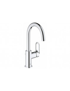 Смеситель для раковины GROHE BauLoop с донным клапаном, L-Size, хром (23091000)