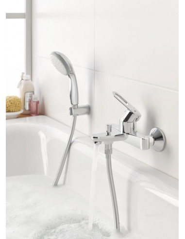 Смеситель однорычажный для ванны BauLoop, DN 15