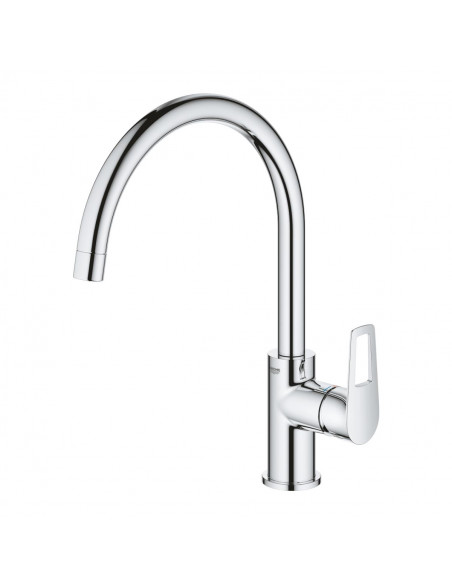 Смеситель однорычажный для мойки BauLoop, DN 15