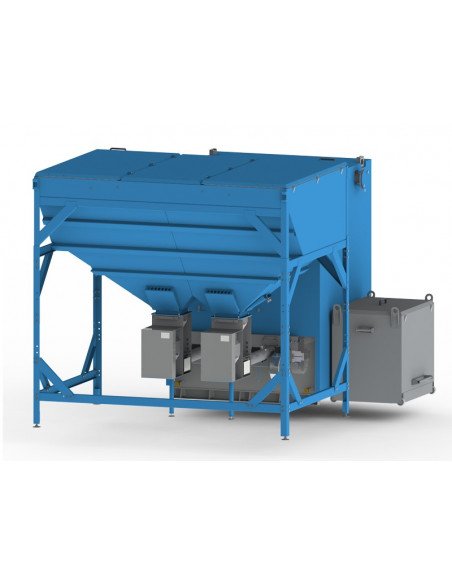 Твердотопливный котел ZOTA ROBOT 750 кВт-3 (без бункера и мех.подачи)