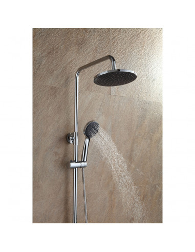 Стойка душевая 2416 FRAP (Душ. система "Тропический душ")  (Р)