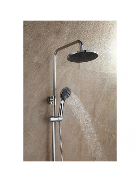 Стойка душевая 2416 FRAP (Душ. система "Тропический душ")  (Р)