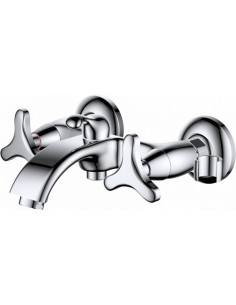 Смеситель для ванны D&K DA1383241 1/2 кер. ХРОМ (Р)
