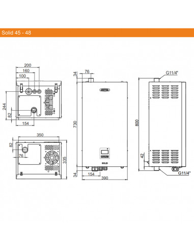 Электрический котел ZOTA Solid 70