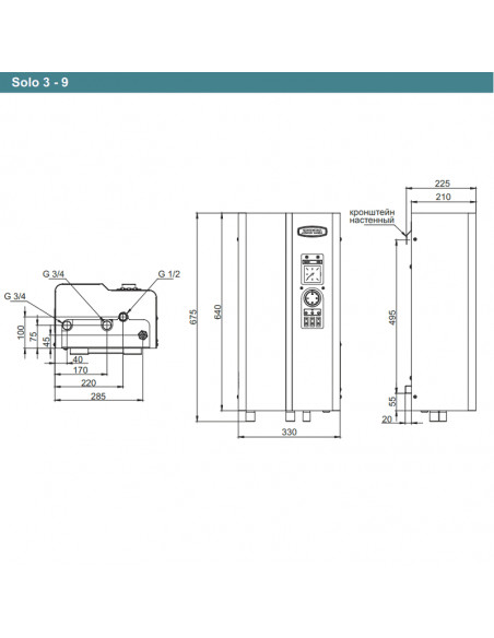 Электрический котел ZOTA SOLO 3