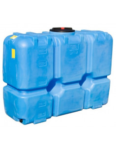 Пластиковая емкость АНИОН Т2000ФК23 прямоугольная 2 000 л с дыхательным клапаном и сливом 2