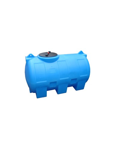 Пластиковая емкость АНИОН МН1000ФК2 цилиндрическая горизонтальная 1 000 л с дыхательным клапаном