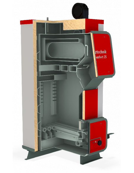 Котел угольный Heiztechnik Q Komfort 15 кВт