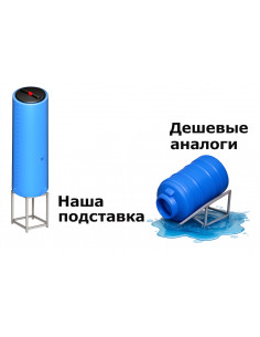 Подставка под бочку S до 550 мм 2