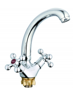 Смеситель G-lauf QTZ4-С856/KLC-856 кухня на гайке (Р)