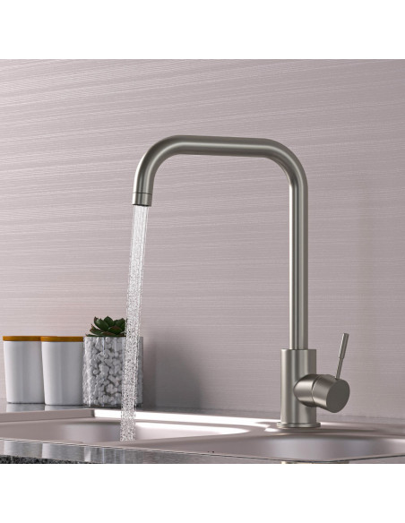 Смеситель MIXLINE MLSS-0301 для кухни (Р)