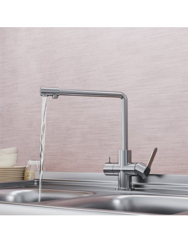 Смеситель MIXLINE MLSS-03201 кухня с вых. для питьевого фильтра (Р)