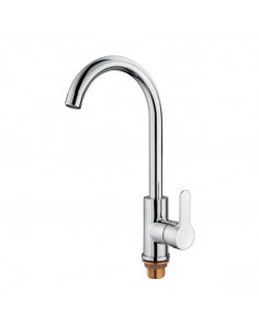 Смеситель 4003 кухня с выс.излив., боковая Ledeme (Р)