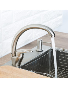 Смеситель 4113-5 кухня боковая САТИН FRAP (Р) 2