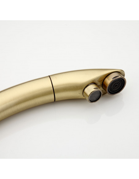 Смеситель 4399-4 кухня с вых. для питьевого фильтра бронза FRAP (Р)