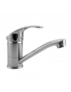 Смеситель 4536-2 кухня на гайке кор излив FRAP (Р)