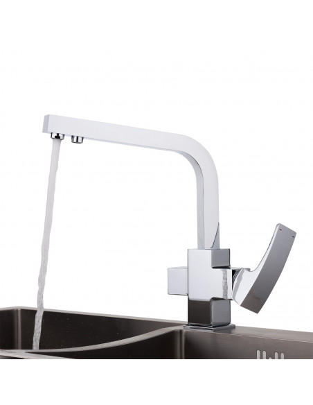 Смеситель 4307 кухня с вых. для питьевого фильтра GAPPO (Р)