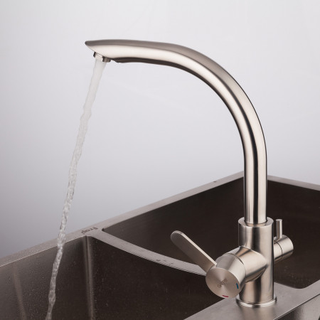 Смеситель 4399 кухня с вых. для питьевого фильтра GAPPO (Р)