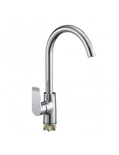 Смеситель G-lauf GOB4-A134 кухня изогнутый гусак (Р)