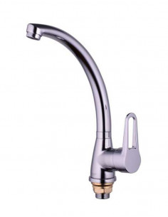 Смеситель G-lauf ZOP4-В045 кухня высокий излив боковая на гайке (Р)