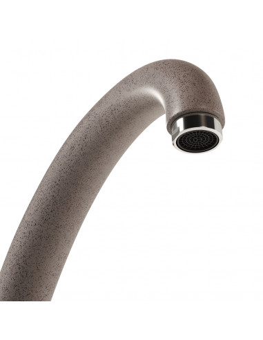 Смеситель MIXLINE ML-GS02 для кухни песочный (302) (Р)