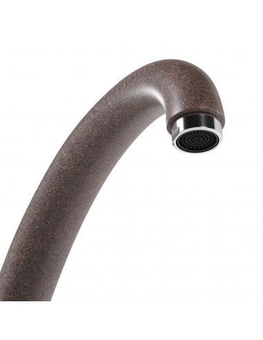 Смеситель MIXLINE ML-GS02 для кухни терракотовый (307) (Р)