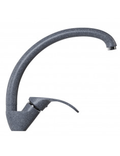 Смеситель MIXLINE ML-GS02 для кухни темно-серый (309) (Р)