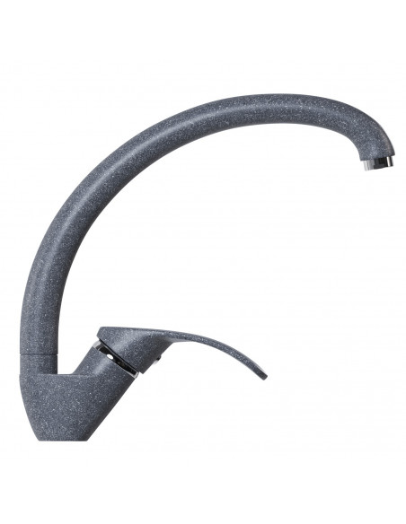 Смеситель MIXLINE ML-GS02 для кухни темно-серый (309) (Р)