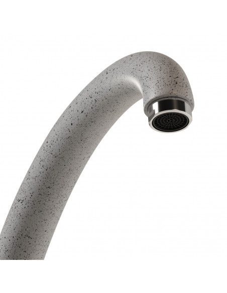 Смеситель MIXLINE ML-GS02 для кухни серый (310) (Р)