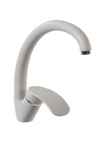 Смеситель MIXLINE ML-GS02 для кухни молоко (341) (Р)