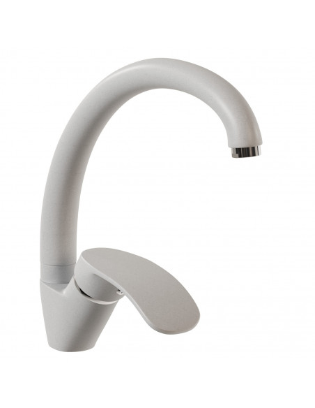 Смеситель MIXLINE ML-GS02 для кухни молоко (341) (Р)