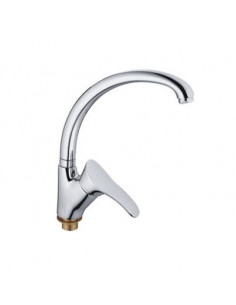 Смеситель 4101 кухня боковая  хром FRAP (Р)