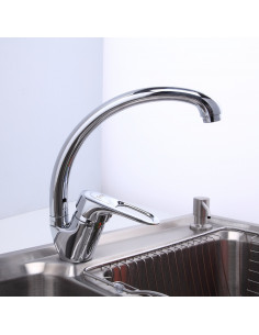 Смеситель 4104-2 кухня боковая п/гайку FRAP (Р) 2