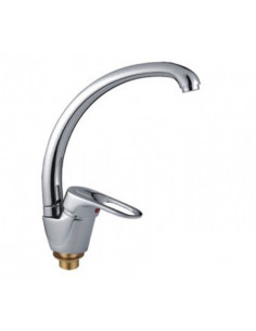 Смеситель 4128-2 кухня боковая на гайке FRAP (Р)