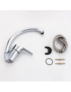 Смеситель 4163 кухня боковая FRAP (Р) 2