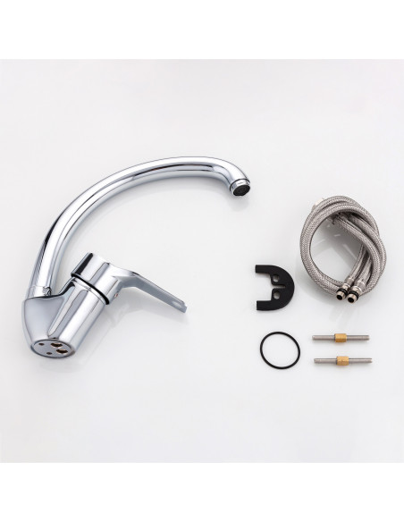 Смеситель 4163 кухня боковая FRAP (Р)