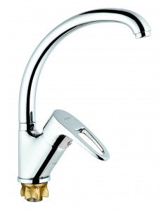 Смеситель G-lauf 9G4-A180 кухня га гайке боковая (Р)