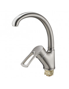 Смеситель G-lauf 9G4-A181/КН кухня га гайке боковая САТИН(Р)