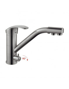 Смеситель 4321-5 кухня с вых. для питьевого фильтра HAIBA (Р)