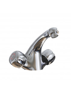 Смеситель для умывальника 1/2 кер. MIXLINE ML02-04 (без подводки)