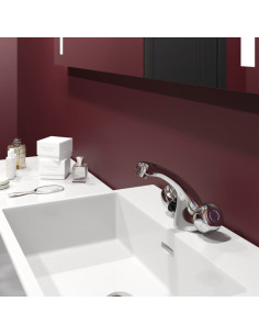 Смеситель для умывальника 1/2 кер. MIXLINE ML02-04 (без подводки) 2