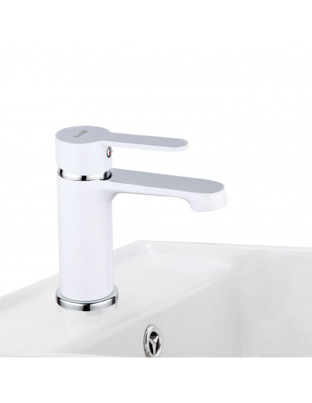 Смеситель 1041F умывальник (белый) FRAP (Р)