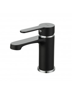 Смеситель 1042F умывальник (чёрный) FRAP (Р)