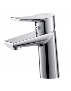 Смеситель для умывальника D&K DA1262101 литой, п/гайку ХРОМ (Р)