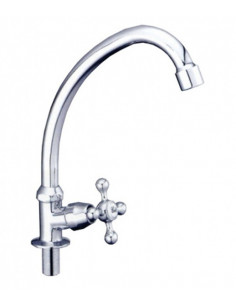 Смеситель 4108 монокран (ручки) FRAP (Р)