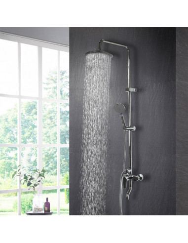 Стойка душевая ML2416 (смеситель с изл.+ лейка...