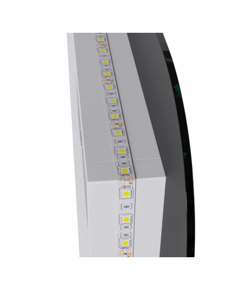 Зеркало MIXLINE "Алон радиус" - ЭКОНОМ 600*800 (ШВ) светодиодная подсветка, сенсорный выключатель