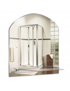 Зеркало MIXLINE "Арка" 500*580 с полкой