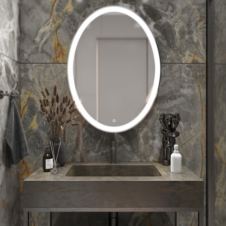 Зеркало MIXLINE "Италия"570*770 сенсорный выключатьль (Р)