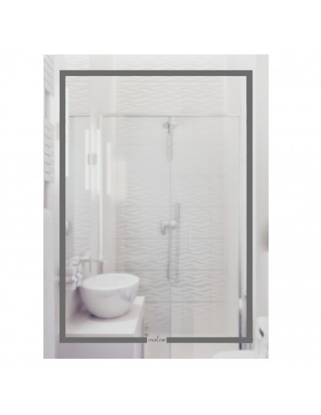 Зеркало MIXLINE "Клес" 500*700 (ШВ) сенсорный выключатель, светодиодная подсветка ЭКОНОМ